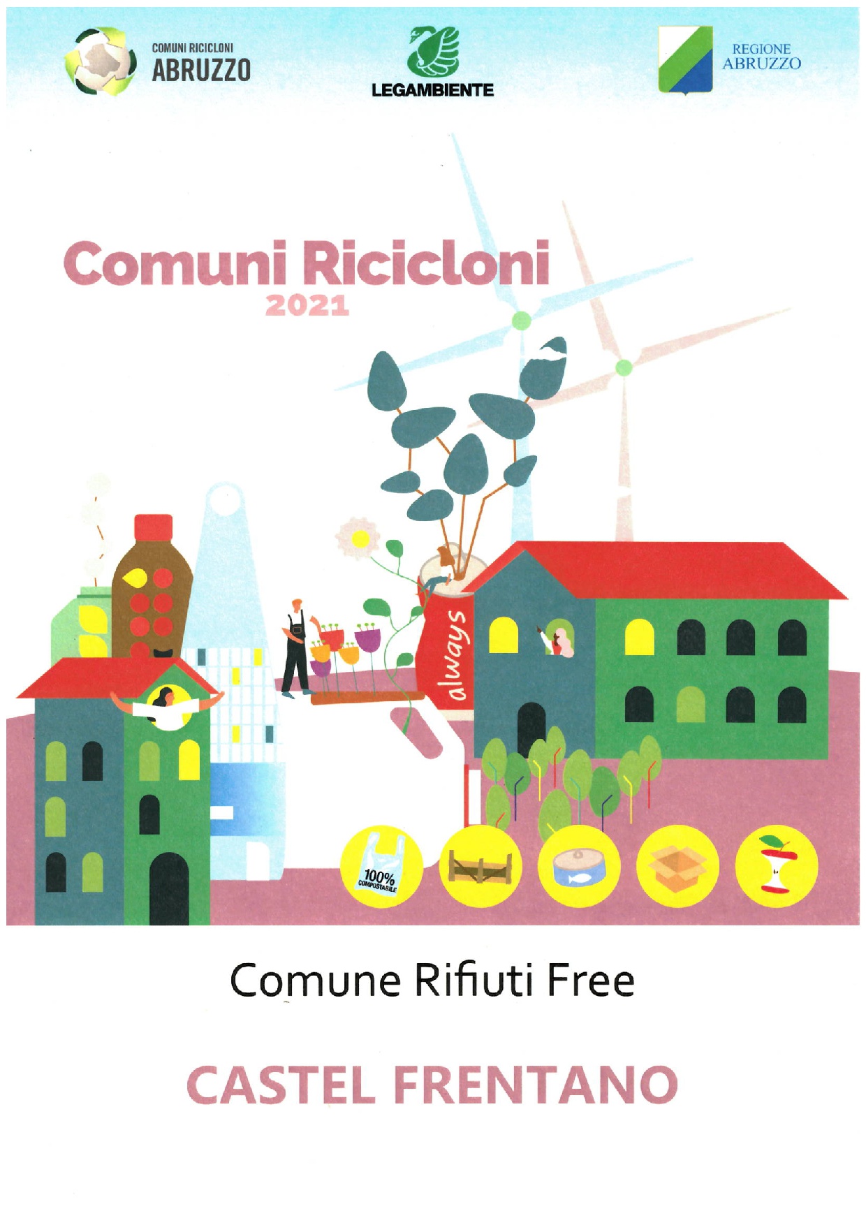 Premio Comune Riciclone 2021 - Locandina Castel Frentano